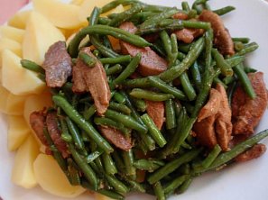 Fazolkovo-masová směs - rychle a chutně