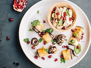 Grilovaný lilek Badrijani