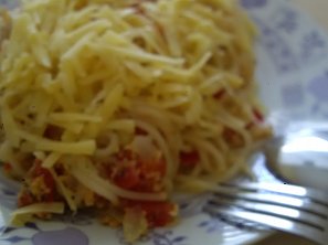 Těstoviny "co dům dal"