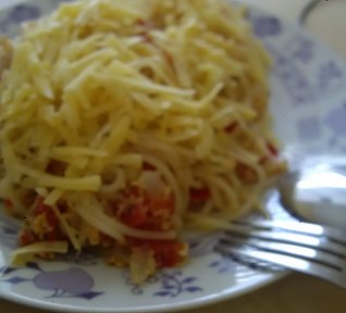 Těstoviny "co dům dal"