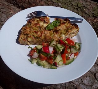 Nádivka s brokolicí (z remosky)