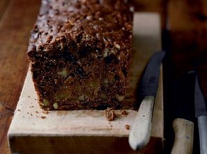 Kakaový ovocný chlebíček