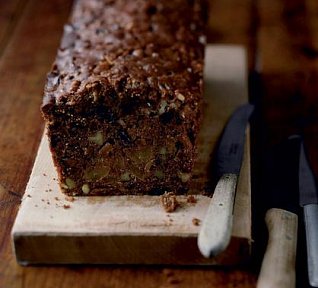 Kakaový ovocný chlebíček