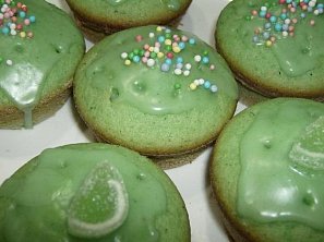 Limetkové muffiny