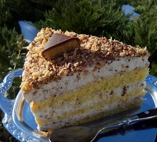 Lahodný Margot dort / řez