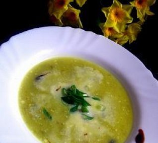 Polévka z jarních cibulek