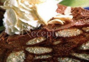 Piškotový kakaový dort