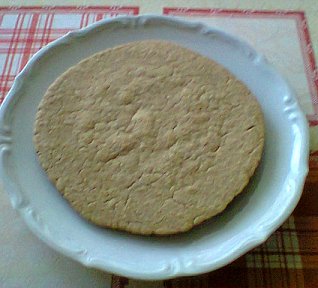 Ovesné placky prosté, základní recept