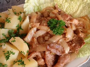 Jednoduchá směs s pekingským zelím - minutka