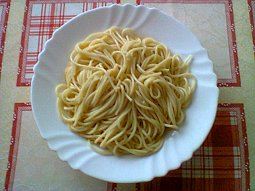 Progresivní špagety, základní recept