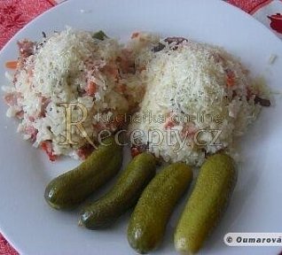 Rychlé rizoto z uzeného kuřete Rychlé rizoto z uzeného kuřete