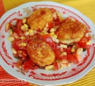 Kukuřičné kuličky se zeleninou