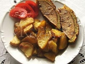 Vepřová pečeně s petrželkovou krustou