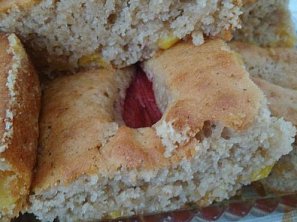 Rychlá buchta s ovocem Rychlá buchta s ovocem