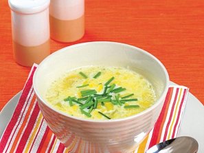 Bramboračka s pórkem