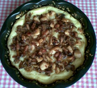 Kuřecí směs v bramborové kaši