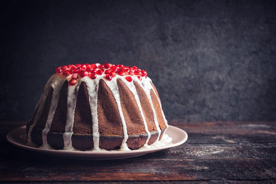 Křehká třená bábovka