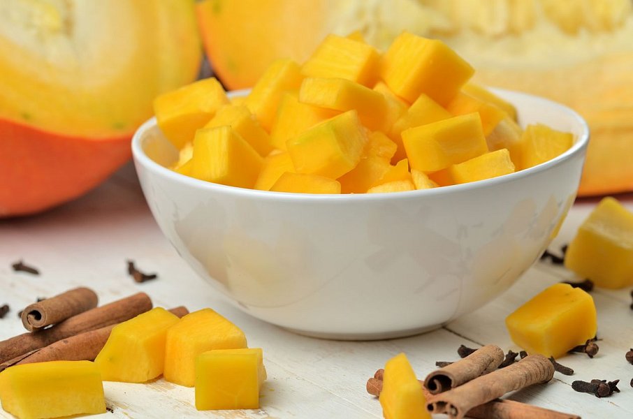 Dýňový kompot s ananasovou šťávou