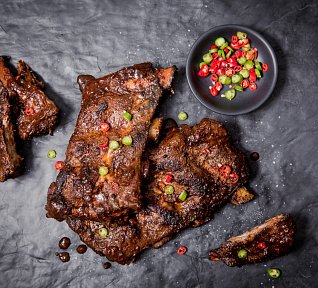 Vepřová žebírka na asijský způsob