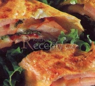 Závin s uzeným masem