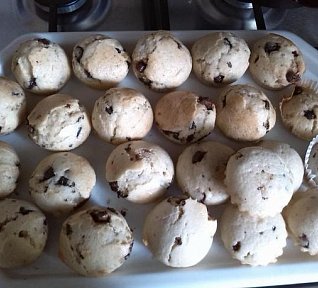 Muffiny s čokoládou