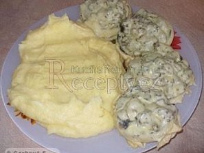 Plněné žampiony - rychlá mňamka