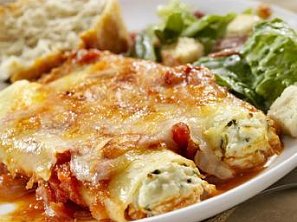 Zapečené cukety se šunkou a sýrem