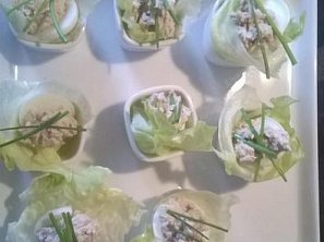 Jednohubky v japonském stylu - tuňákové