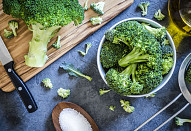 Jednoduchá brokolicová polévka