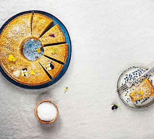 Batátový koláč s kokosem