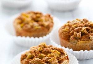 Rebarborové muffiny