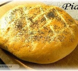 Turecký chléb Ramadan Pide (Ramazan Pidesi)