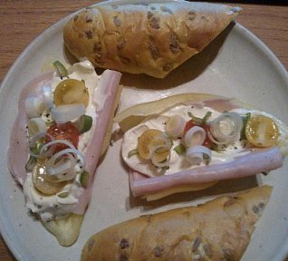 Paprika plněná řeckým jogurtem a zeleninou