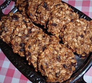 Banánové sušenky Ládi Hrušky - "fitness"