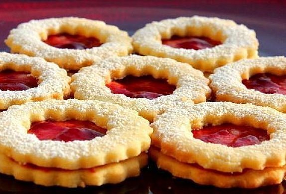 Vánoční linecké cukroví