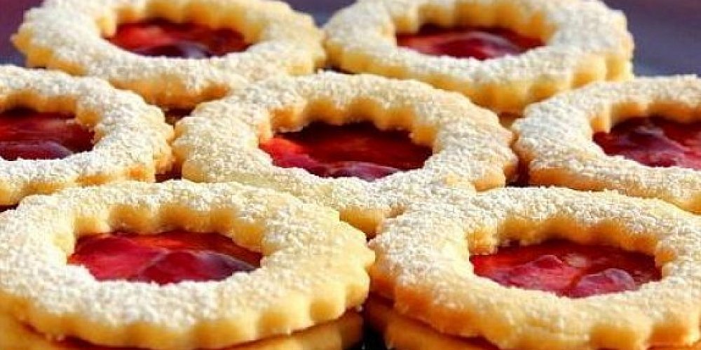 Vánoční linecké cukroví