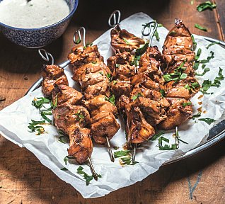 Grilovaný kuřecí kebab