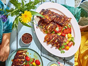 Marinovaná pikantní žebra