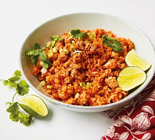 Kořeněná rýže s tuňákem