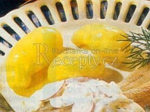 Mates s bylinkovou omáčkou