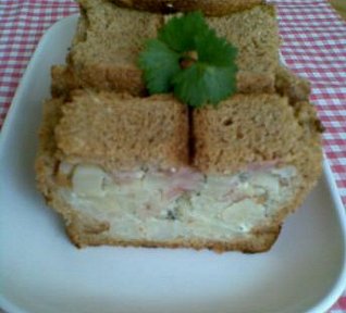 Květákovo-toustový chlebíček