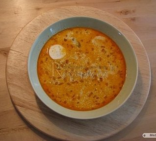 Polévka z vajíček natvrdo