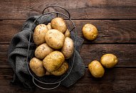 Uzené šťouchané brambory s pórkem