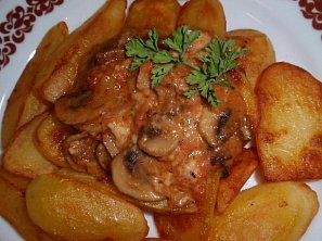 Bezmasá žampionová směs s mozzarellou