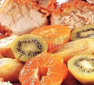 Kuřecí řízek Tahiti