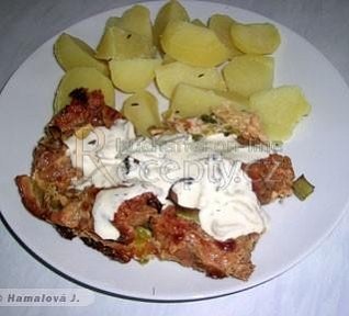 Zapékané masíčko se sýry