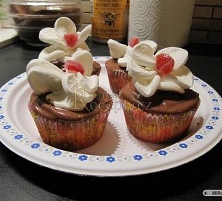 Vanilkový dortík - cupcake