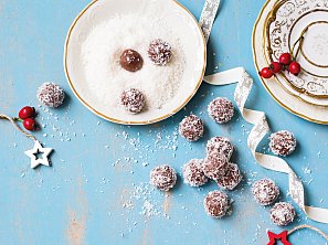 Rumové kuličky s kokosem