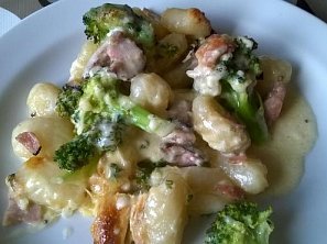 Alfredo zapečené gnocchi Alfredo zapečené gnocchi
