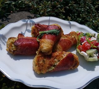 Schwarzwaldská brokolice s mozzarellou